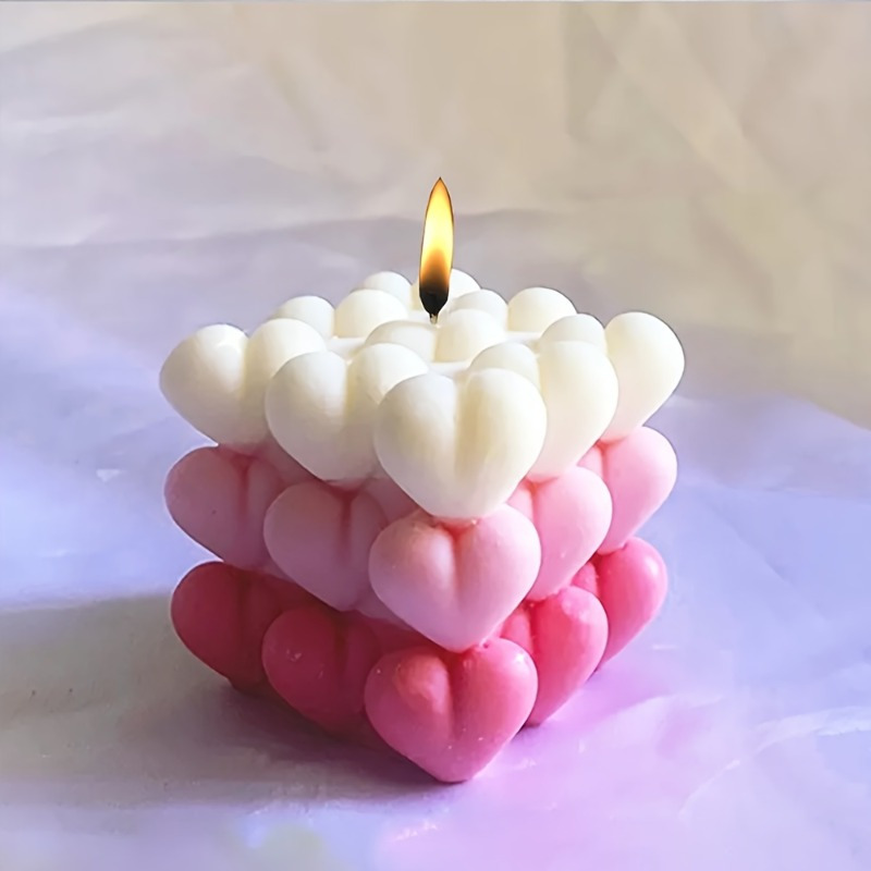 Soap Making Gloves - New Heart-shaped Magic Ball Silicone Candle