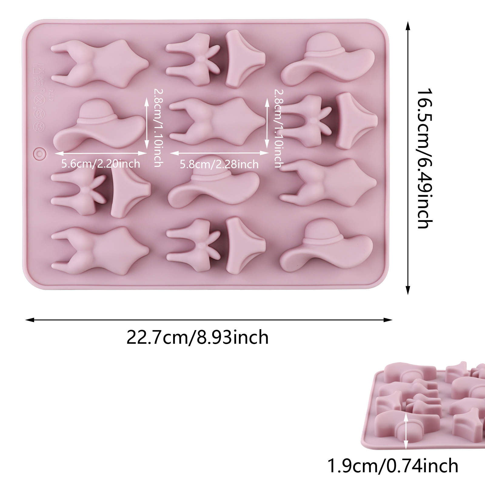 A Summer-Themed Beach Bikini M - đánh giá và giá Soap Making Gloves