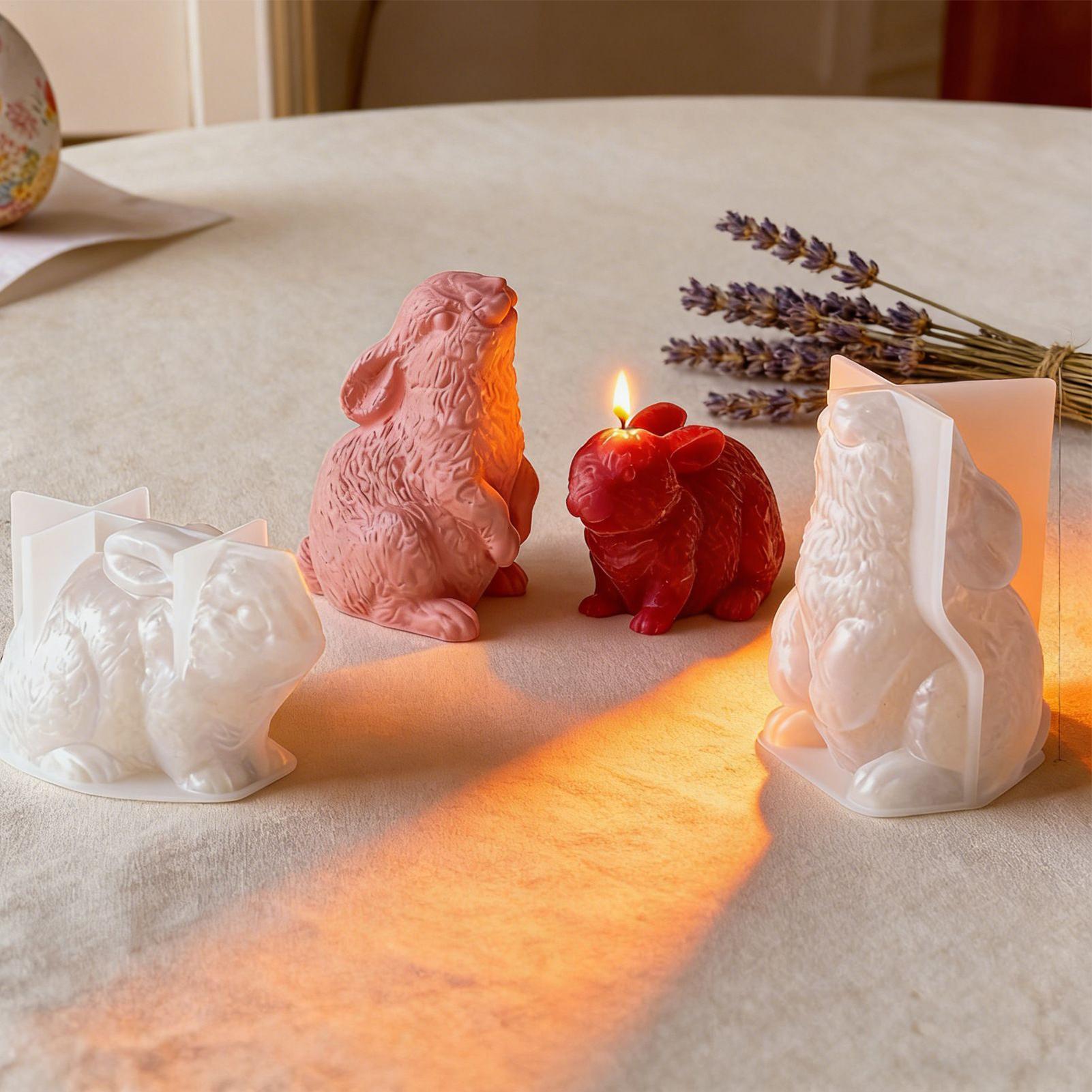 Bunny Silicone Mold 3D Craftin - đánh giá và giá Soap Making Friend