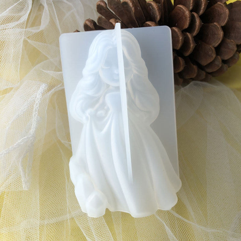 3D Cute Princess Silicone Cand - đánh giá và giá Soap Making Gloves