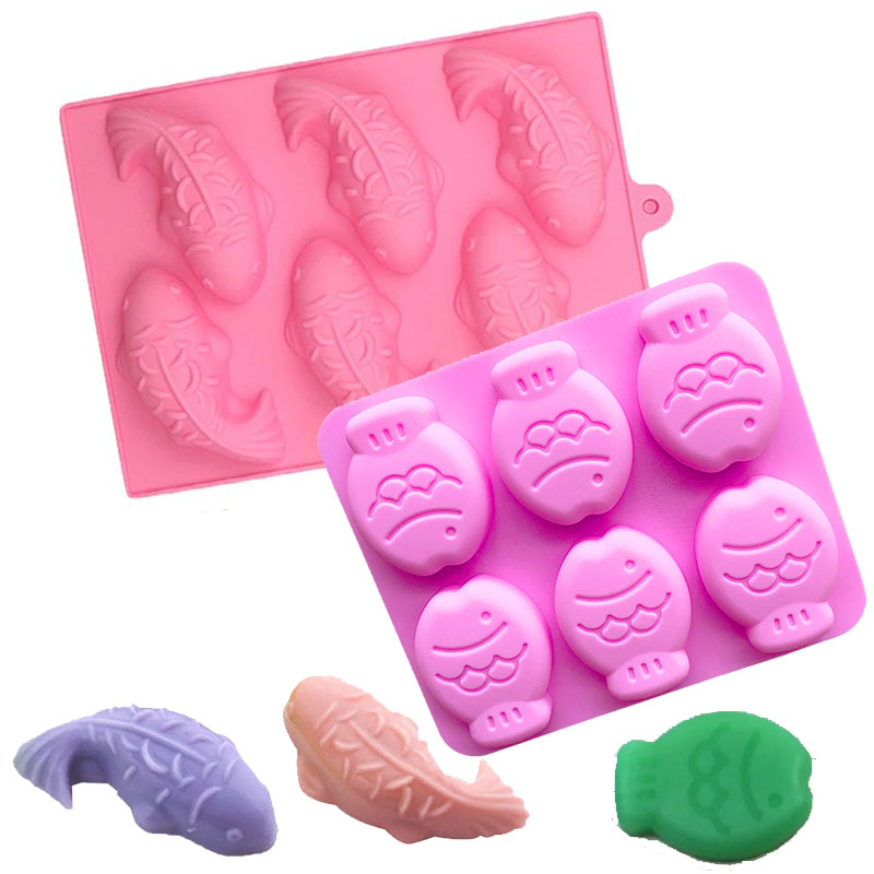 3D Koi Fish Silicone Molds Car - đánh giá và giá Soap Making Websites