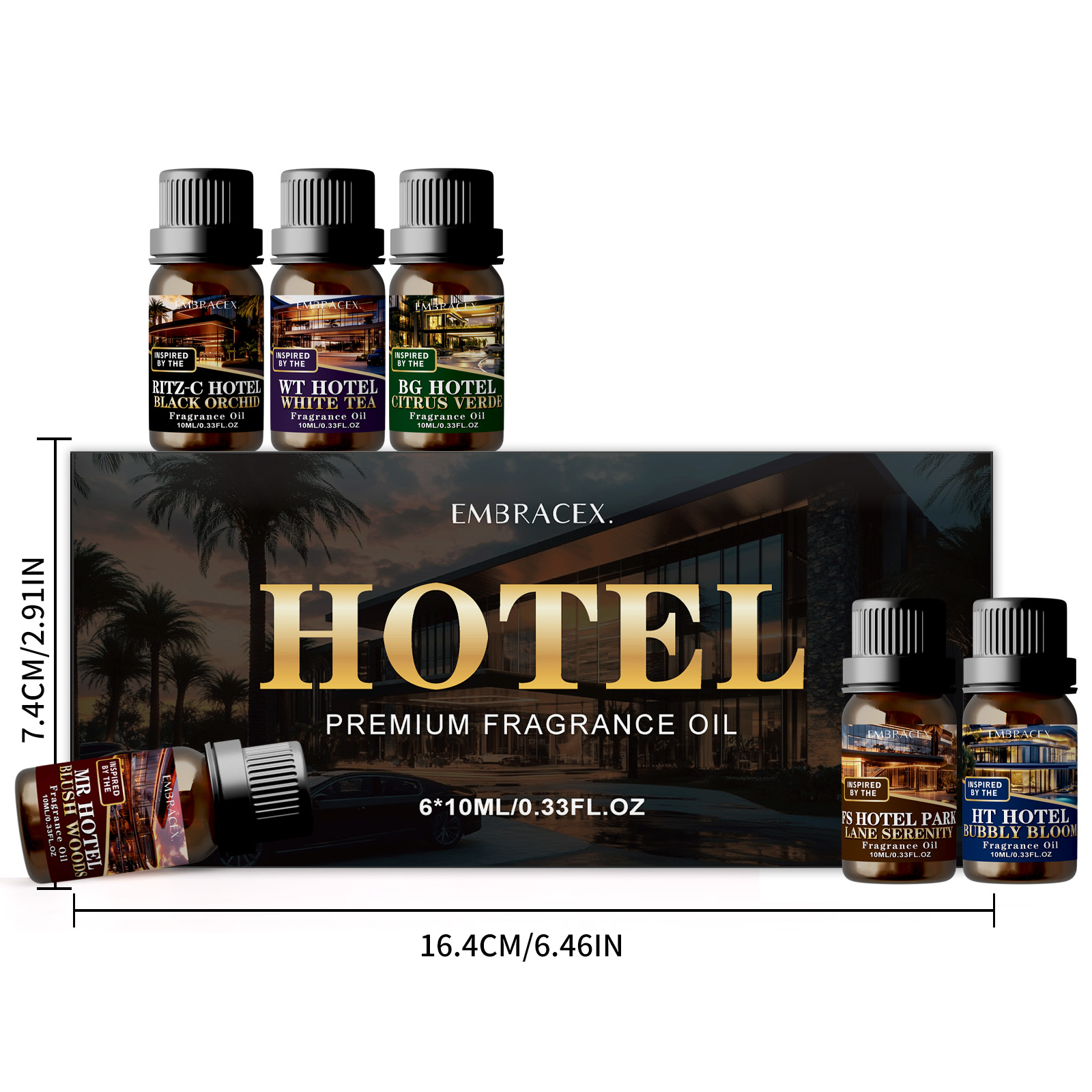 6PC/1Set Hotel Essential Oil G - đánh giá và giá Soap Making Friend