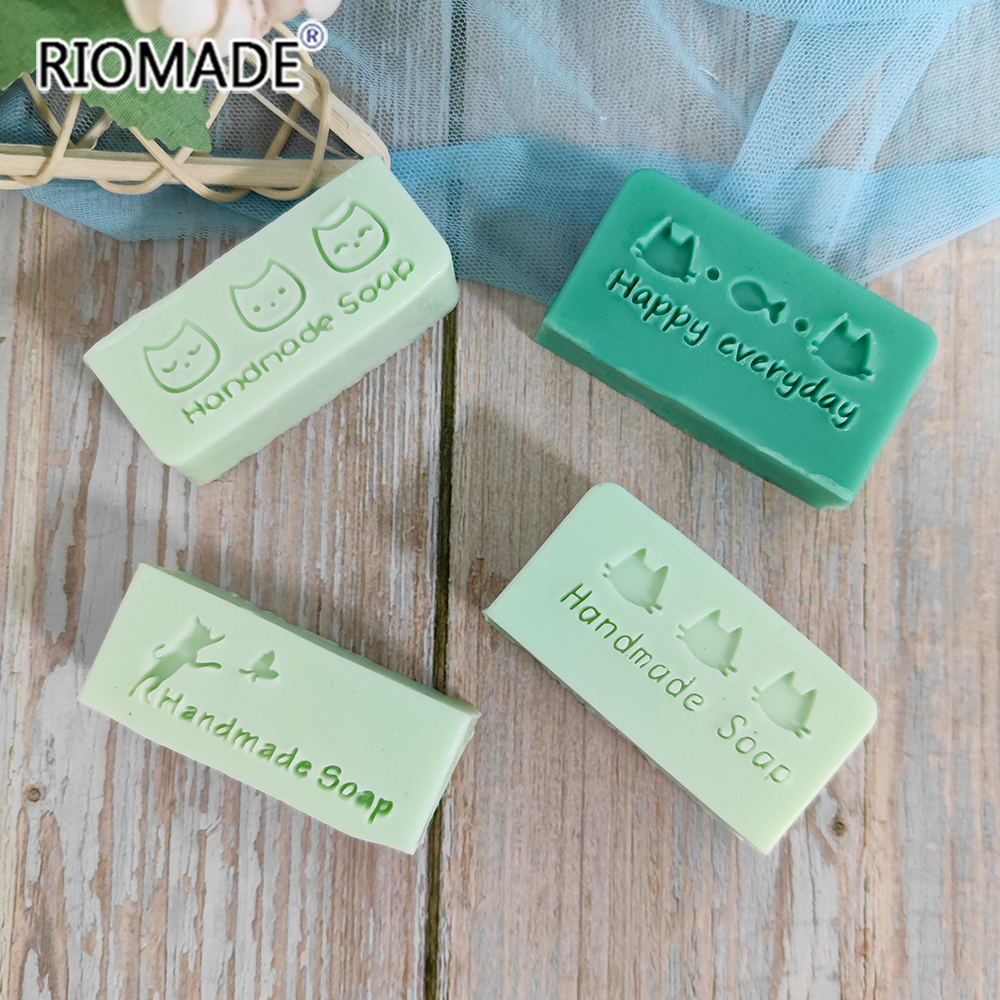 Cute Cat Handmade Soap Stamp K - đánh giá và giá Soap Making Websites
