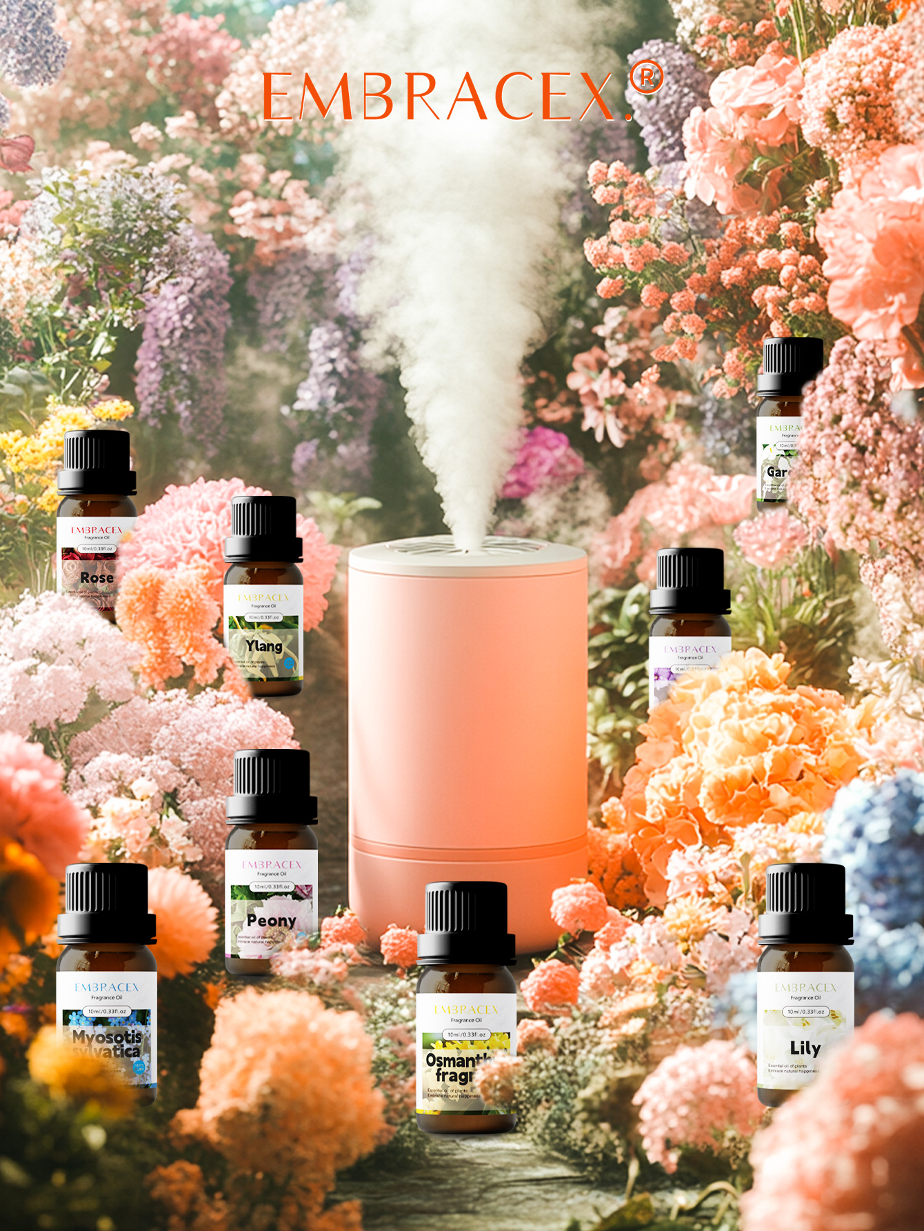 6PC/1PC 10ML Floral Essential  - đánh giá và giá Soap Making Friend
