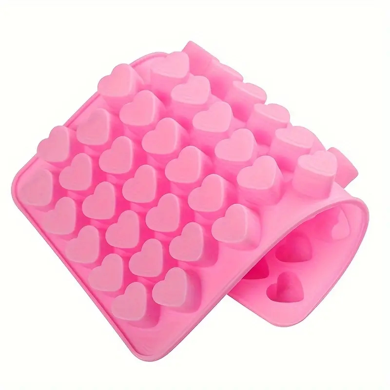 55 Mini Heart Shapes Silicone  - đánh giá và giá Soap Making Gloves