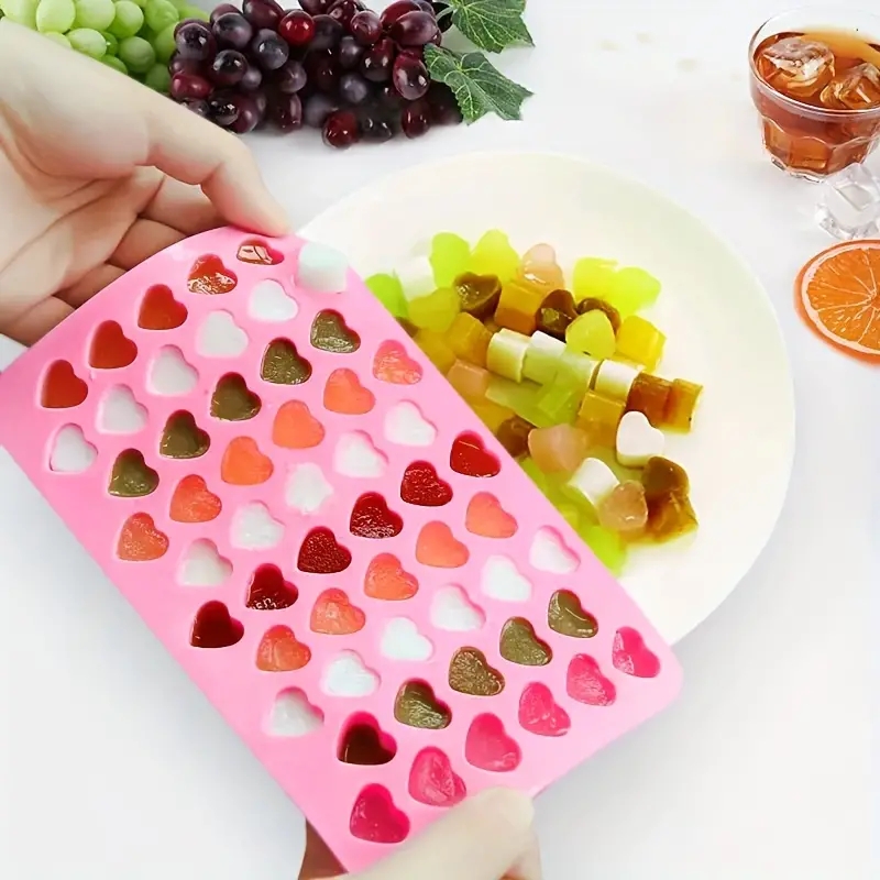 55 Mini Heart Shapes Silicone  - đánh giá và giá Soap Making Gloves