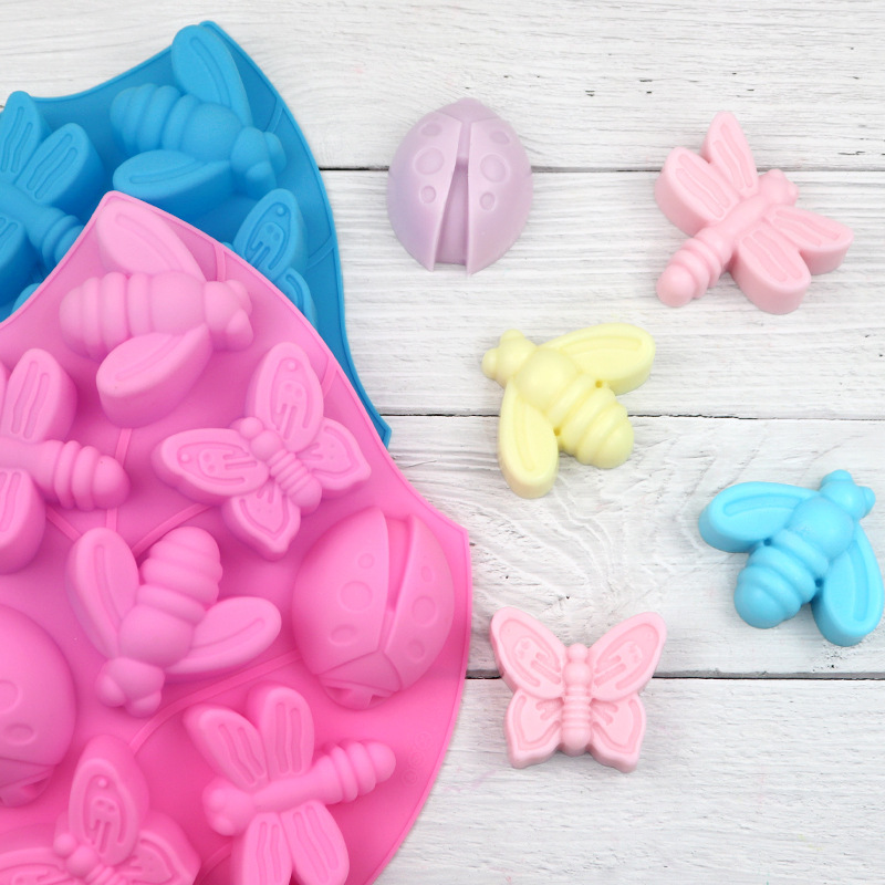 8 Hole Insect Butterfly Silico - đánh giá và giá Soap Making Websites