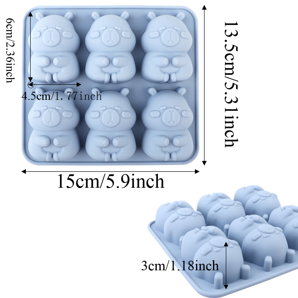 1 Silicone Cake Mold in the Sh - đánh giá và giá Soap Making Gloves