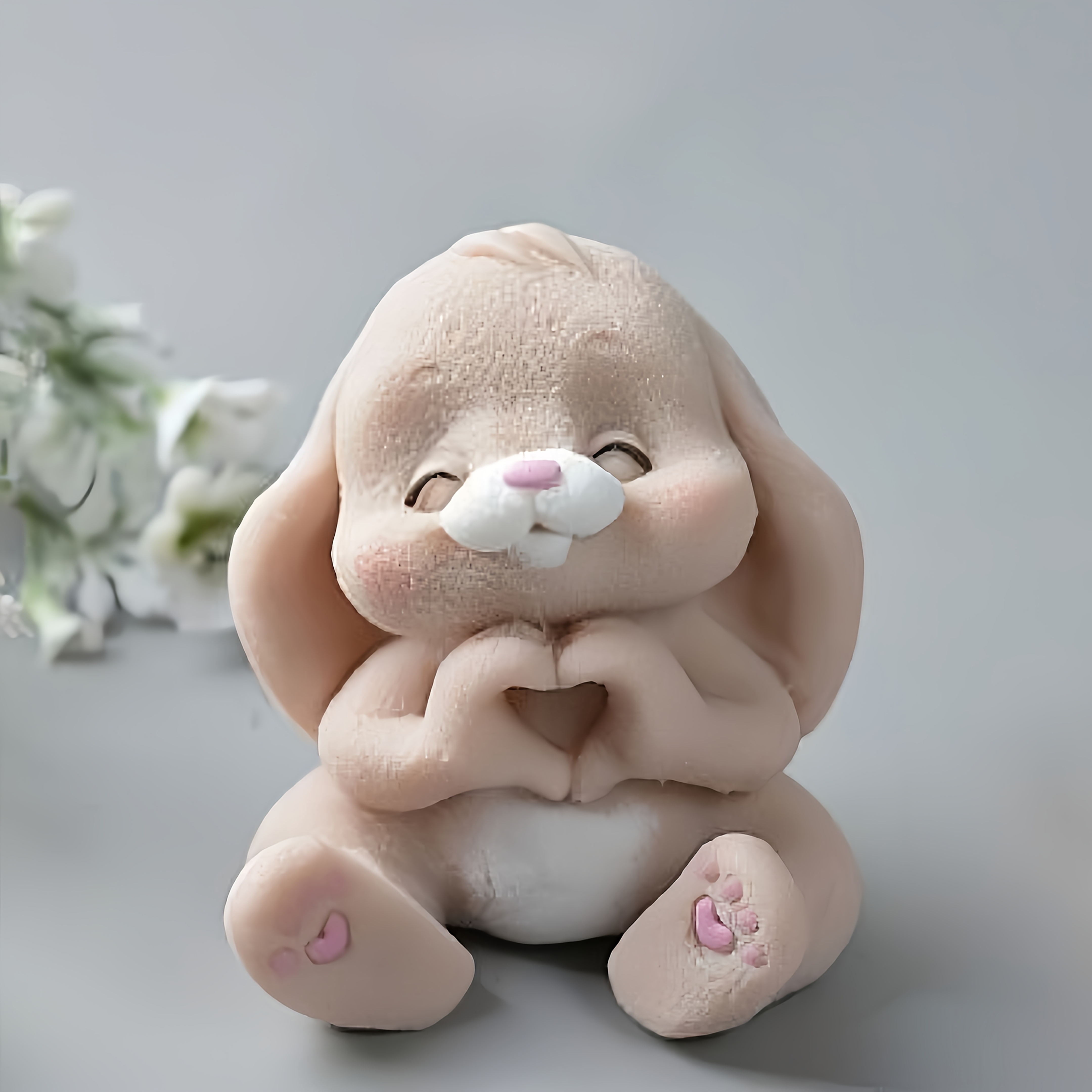 1pc Adorable Rabbit Resin Sili - đánh giá và giá Soap Making Gloves