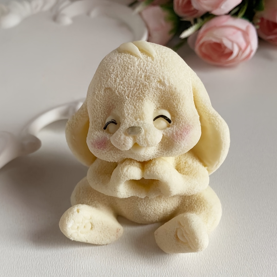 1pc Adorable Rabbit Resin Sili - đánh giá và giá Soap Making Gloves