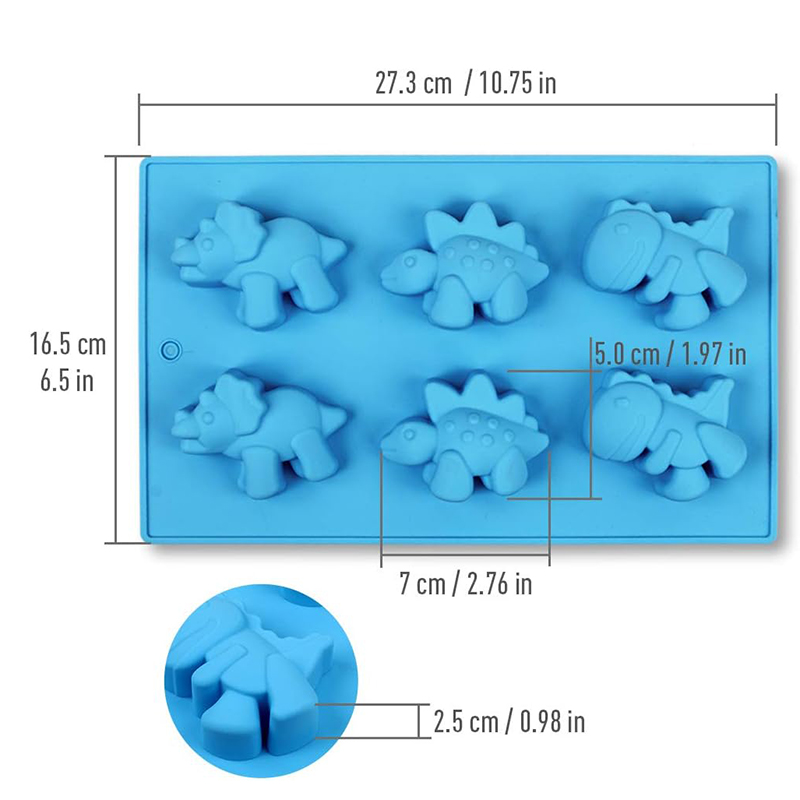 Dinosaur Candy Silicone Mold D - đánh giá và giá Soap Making Websites