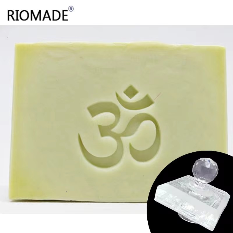 OM Symbol Soap Stamp Acrylic H - đánh giá và giá Soap Making Websites