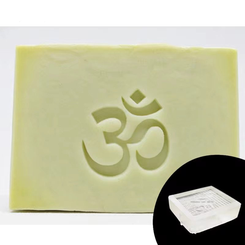 OM Symbol Soap Stamp Acrylic H - đánh giá và giá Soap Making Websites