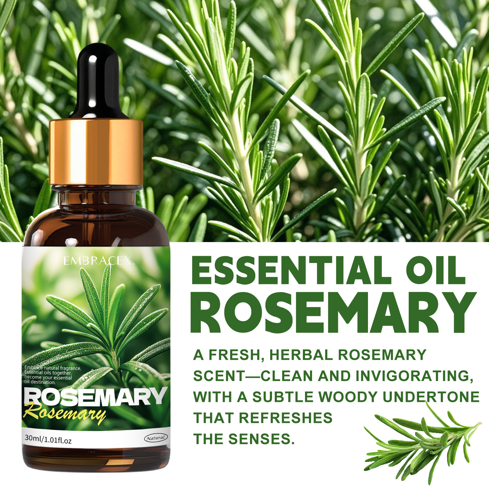 30ml Rosemary Natural Plant Es - đánh giá và giá Soap Making Friend