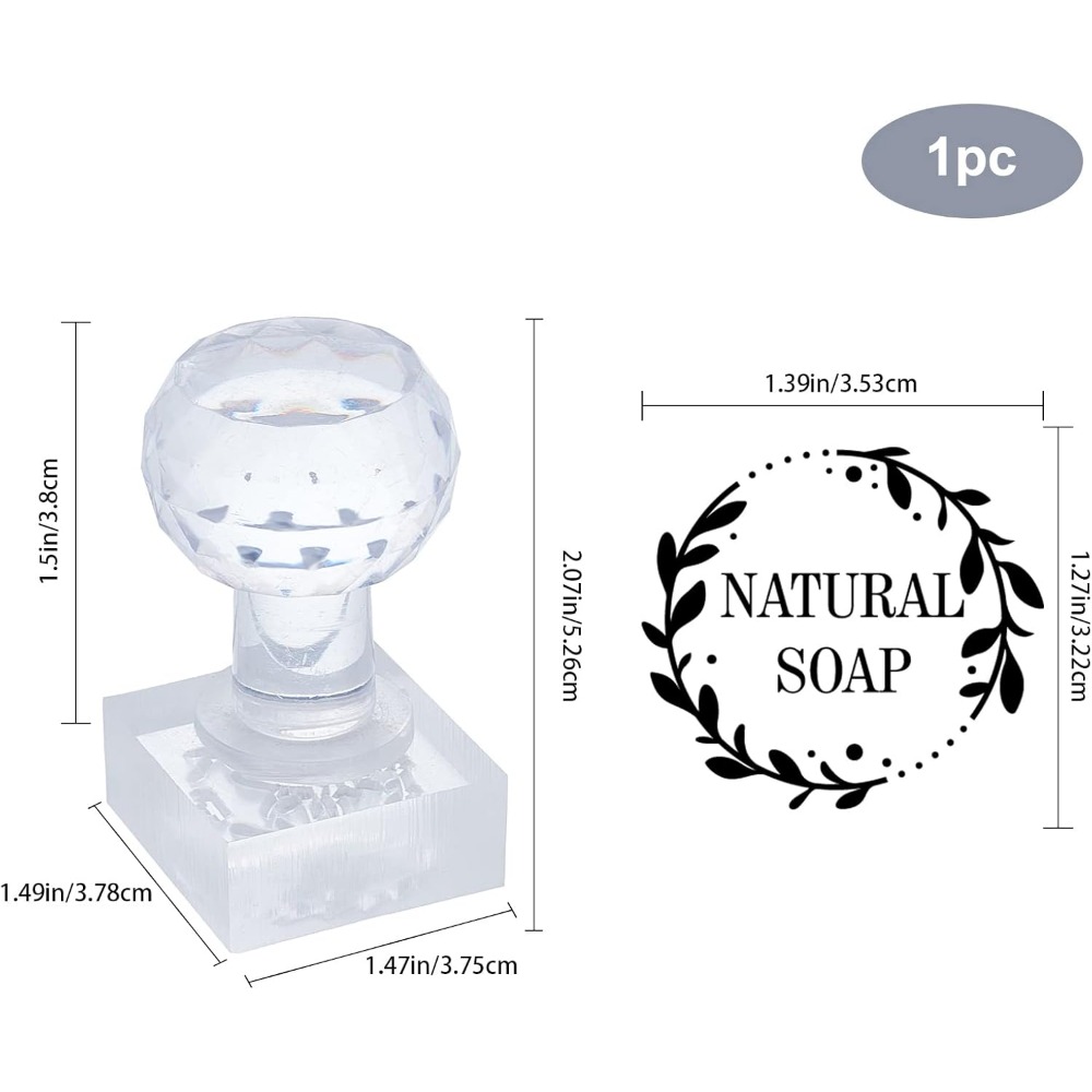 Word Acrylic Stamp Soap Emboss - đánh giá và giá Soap Making Websites