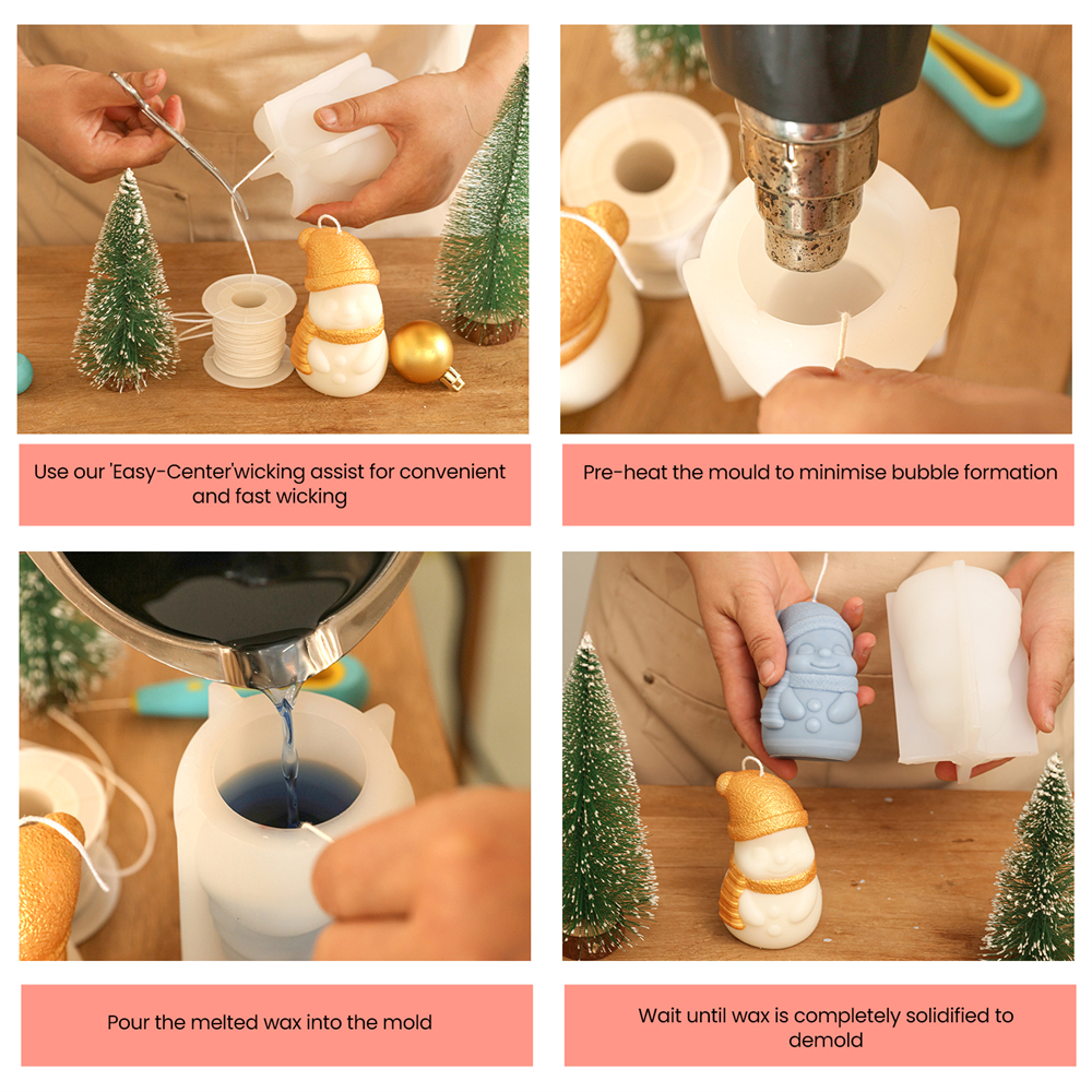 Nicole Snowy Friends Candle Si - đánh giá và giá Soap Making Friend