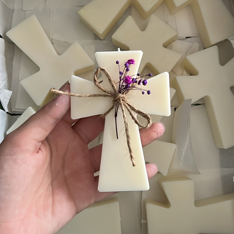 Silicone Mold Blessing Cross D - đánh giá và giá Soap Making Raw Material