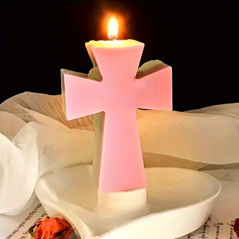 Silicone Mold Blessing Cross D - đánh giá và giá Soap Making Raw Material