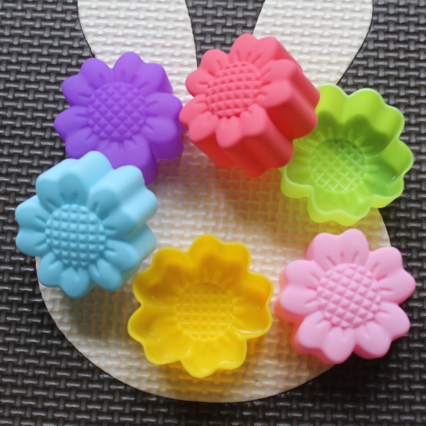 6 Pcs Set Non-Stick Flower Des - đánh giá và giá Soap Making Gloves