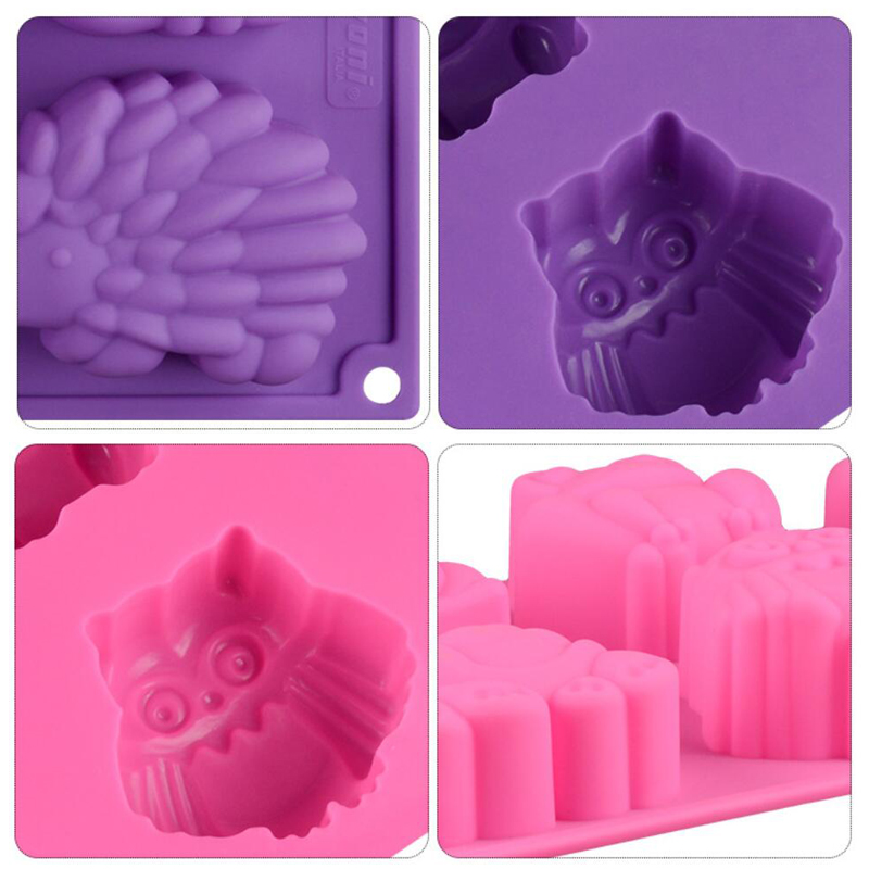 1Pcs Forest Animals Silicone S - đánh giá và giá Soap Making Websites