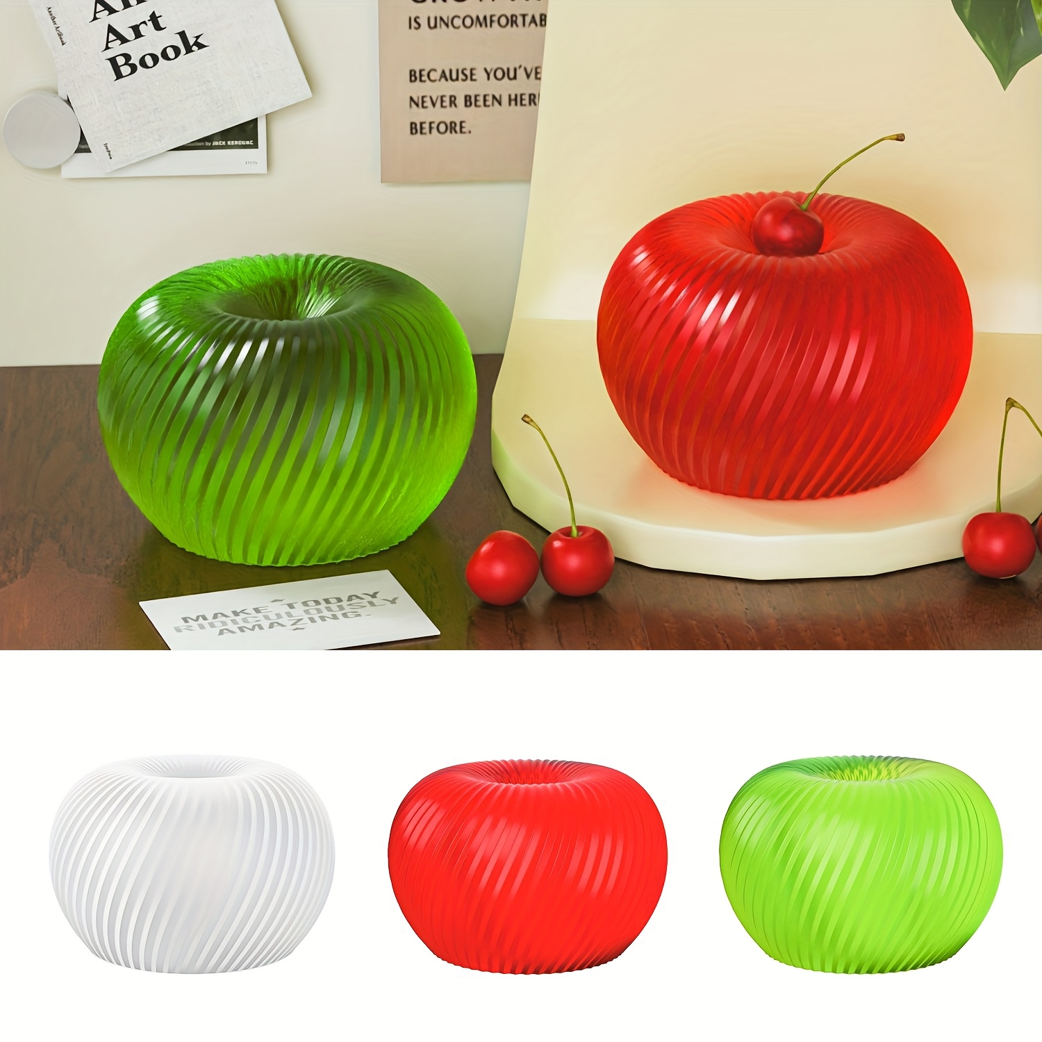 A trendy red apple silicone mo - đánh giá và giá Soap Making Gloves