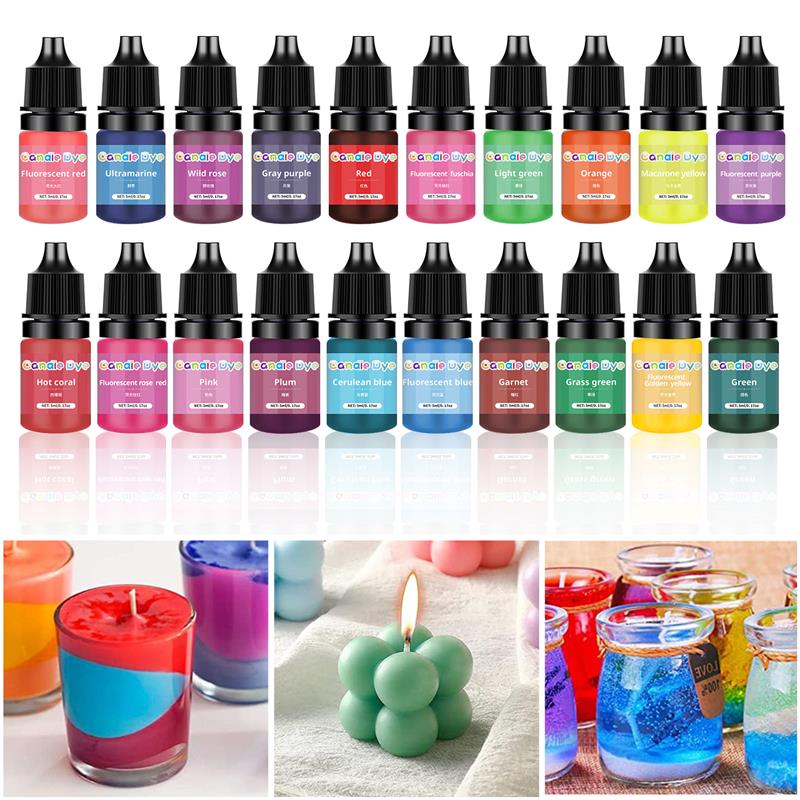 5ml/Bottle Candle Dye Pigments - đánh giá và giá Soap Making Raw Material