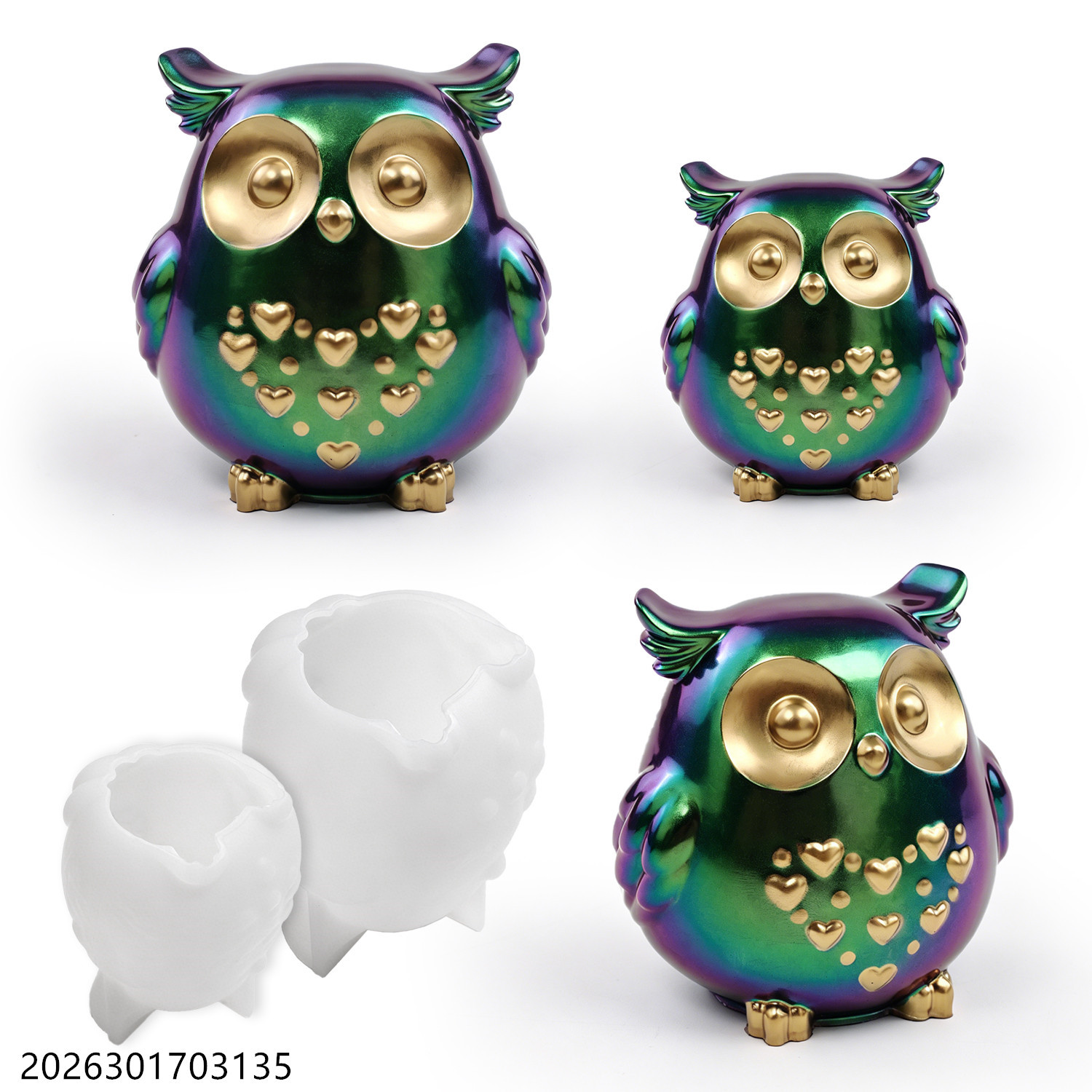 Owl Silicone Mold 3D Bird Shap - đánh giá và giá Soap Making Gloves